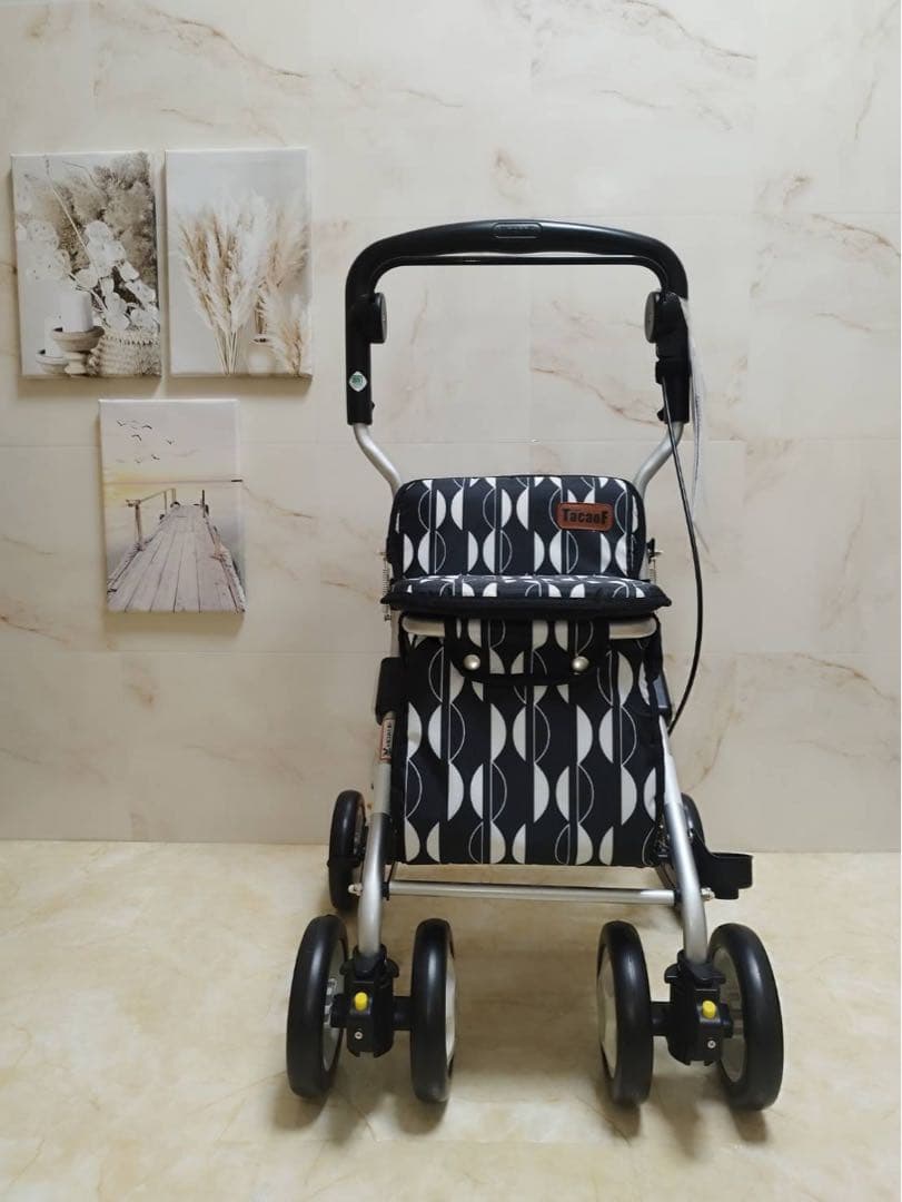 シルバーカー 【幸和製作所】　ルーティⅡ ブラック