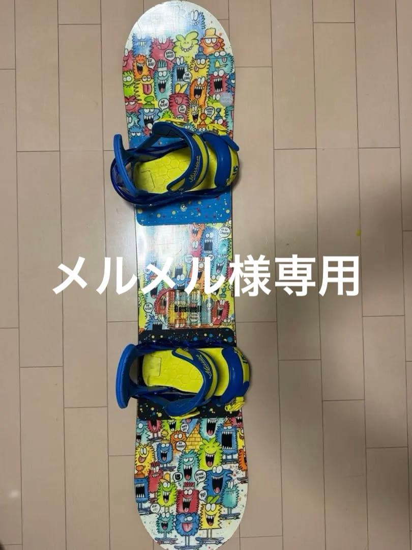 スノーボード　バインセット　バートン　Burton 125cm ジュニア