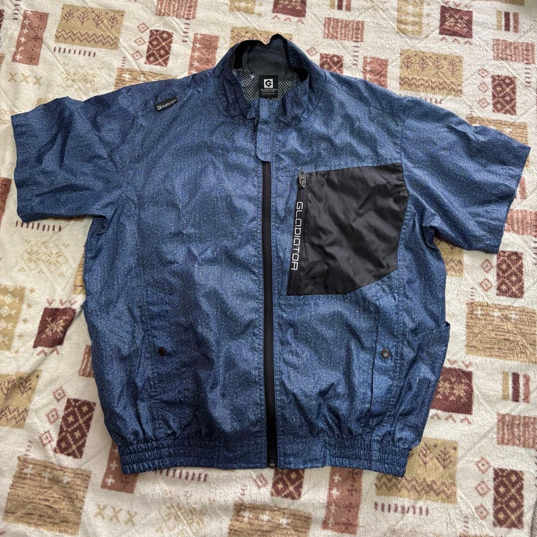 (確認用・購入不可) GLADIGATOR空調服 ジッパーポケット付き＋ファン