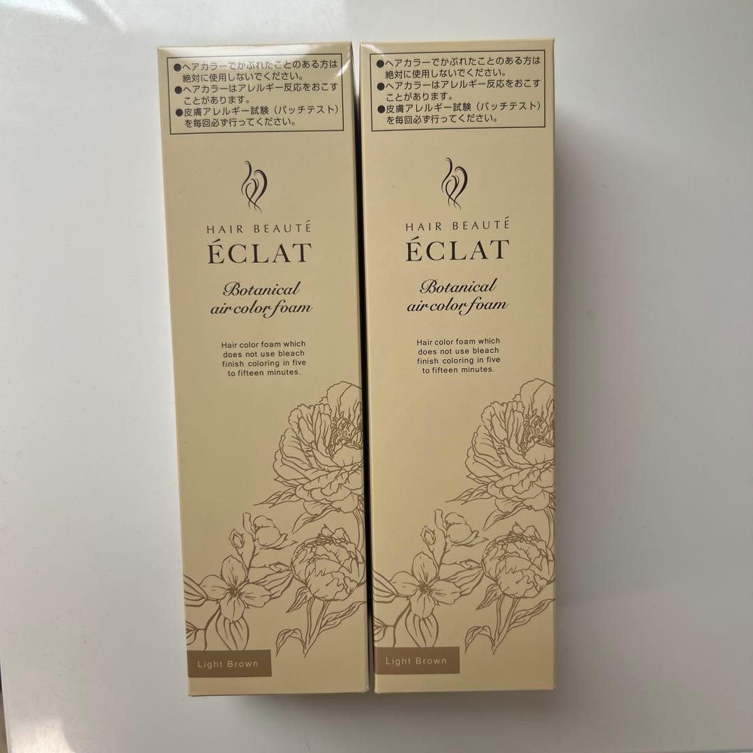 ヘアボーテ　エクラ ボタニカルエアカラーフォームup 150g ２本