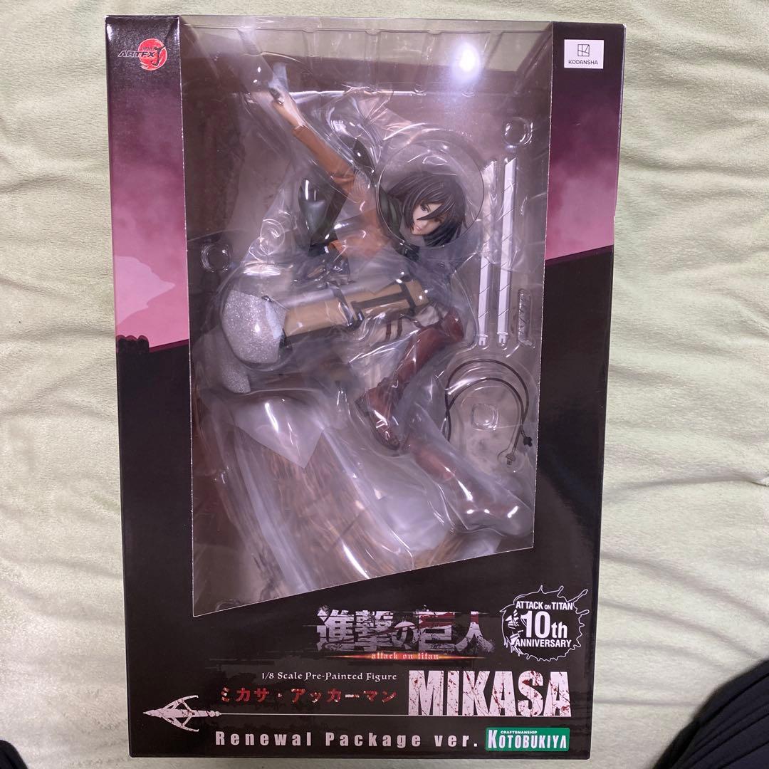 進撃の巨人 ミカサ フィギュア 1/8 コトブキヤ