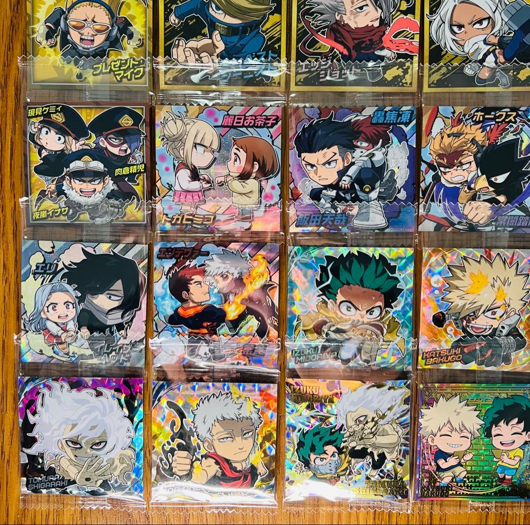 最新弾 僕のヒーローアカデミア シールウエハース 5弾 全36種