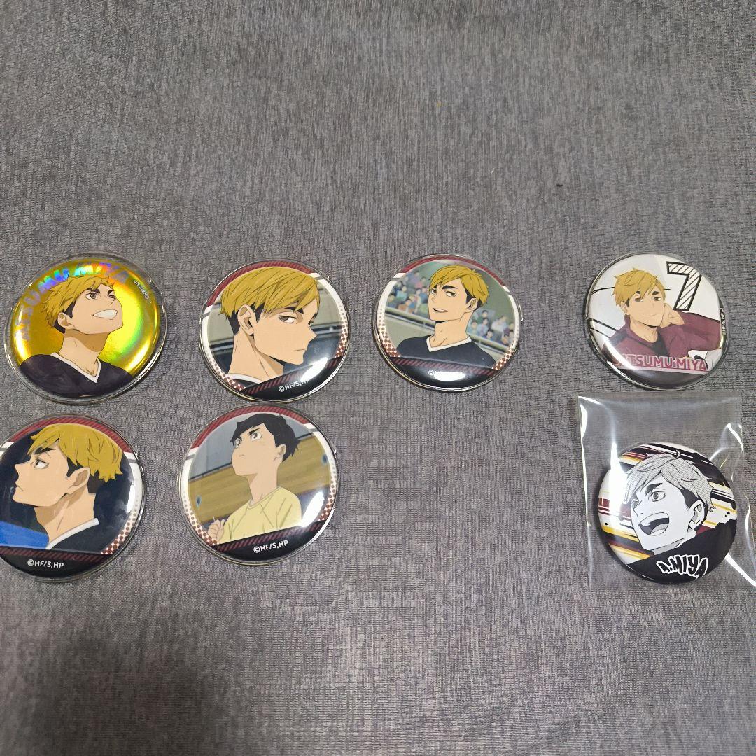 ハイキュー!！ 宮侑 缶バッチ セット - メルカリ