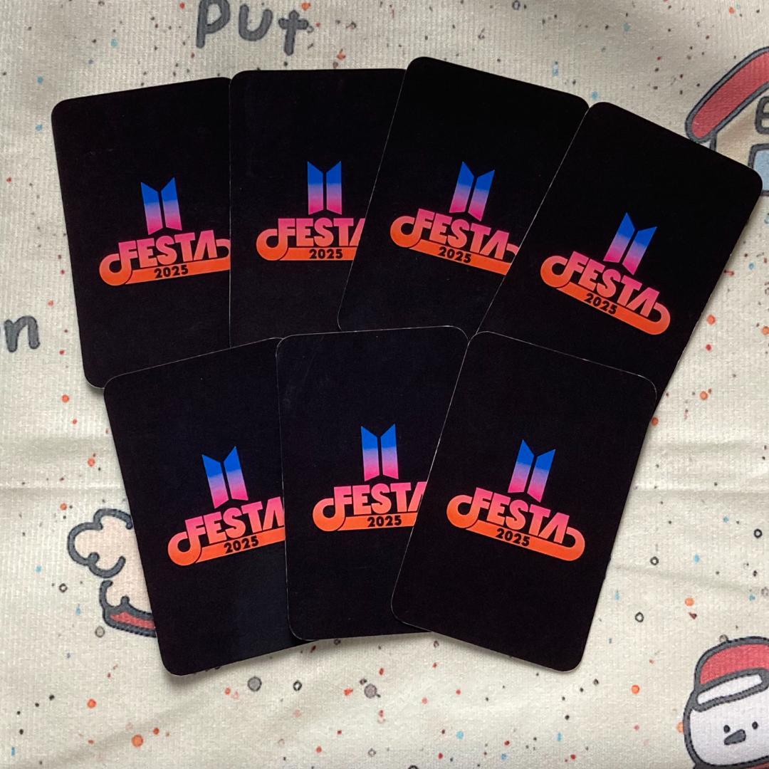 BTS 防弾少年団 FESTA ARMY ZONE 2025 全員7枚 トレカ - メルカリ