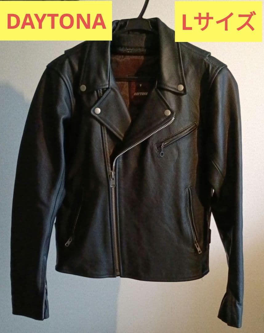 お客様希望価格‼️DAYTONA ダブルライダースジャケット Lサイズ