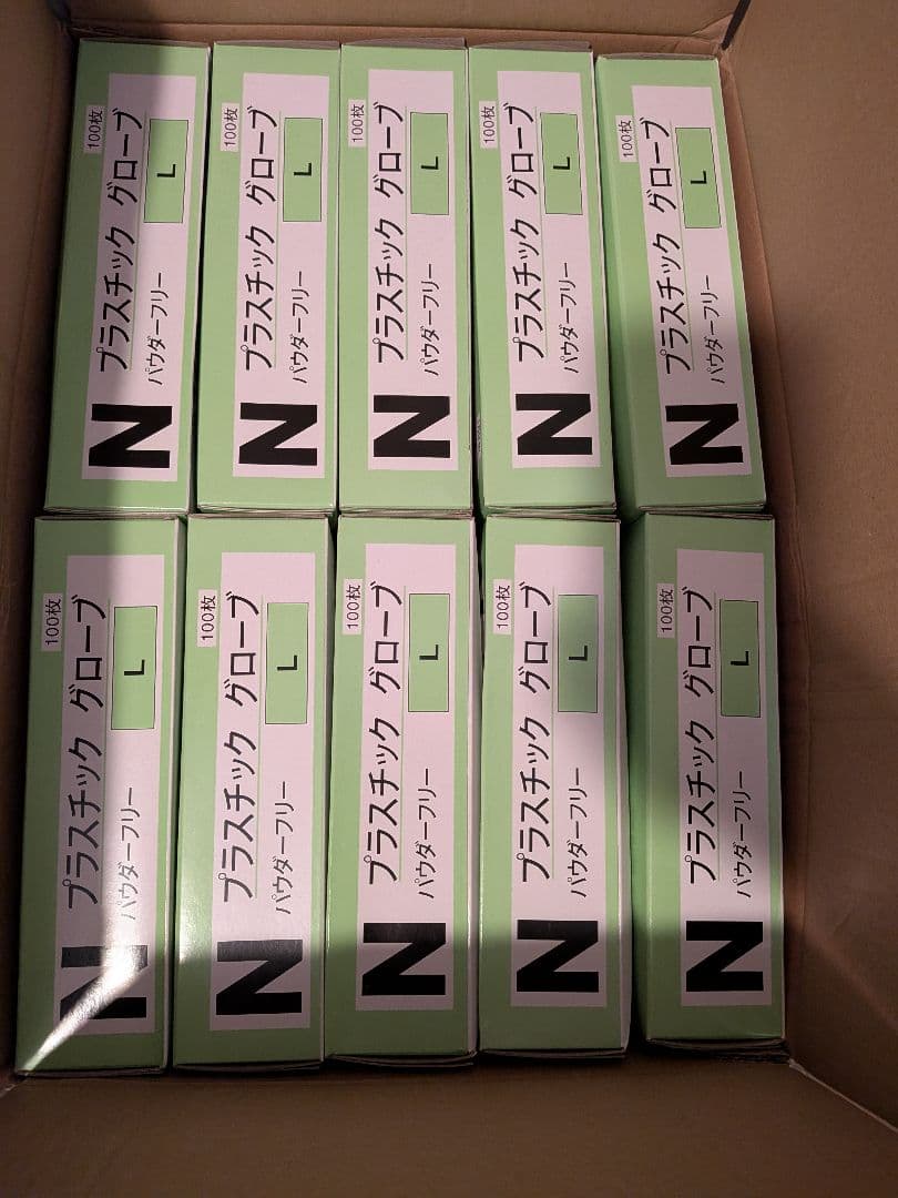 使い捨て手袋 プラスチックグローブ Mサイズ 20箱Ｌサイズ20箱