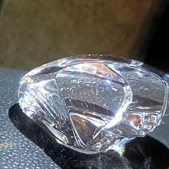 スチューベングラス【Steuben Galss】幸運の三羽セット - メルカリ