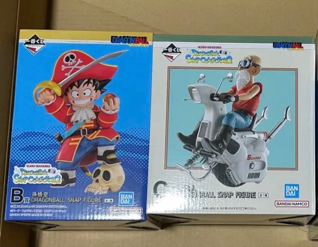一番くじ ドラゴンボール スナップコレクション２ B.C.Dフィギュア 一番くじ ドラゴンボール DRAGONBALL SNAP COLLECTION2｜一番くじ
