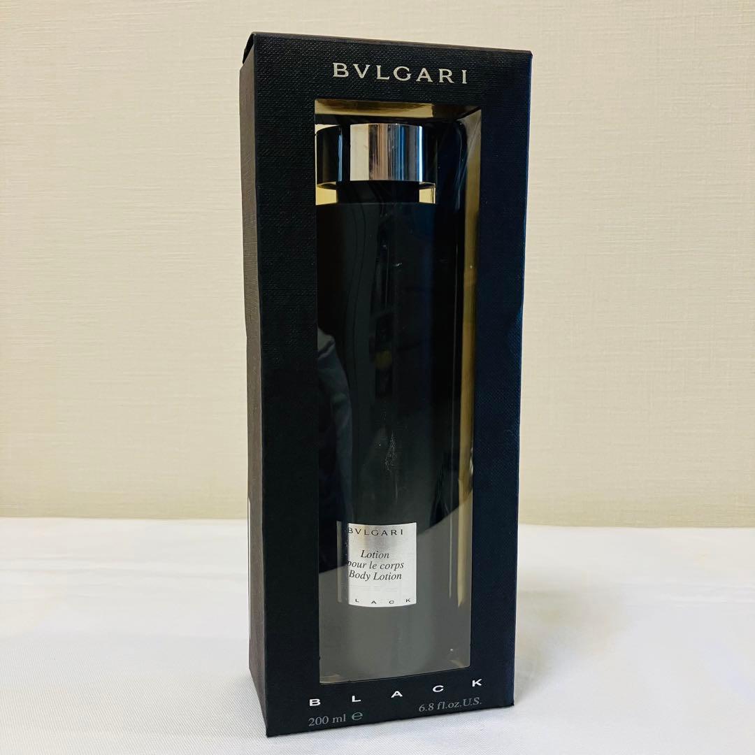 希少　新品　BVLGARI ブルガリ　ブラック　ボディミルク　200ml ②