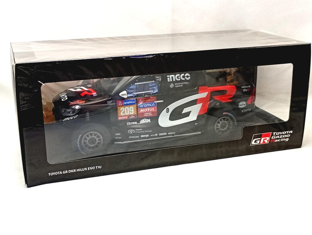 イクソ 1/18 トヨタ GR ハイラックス #209 ダカールラリー 2024 - メルカリ