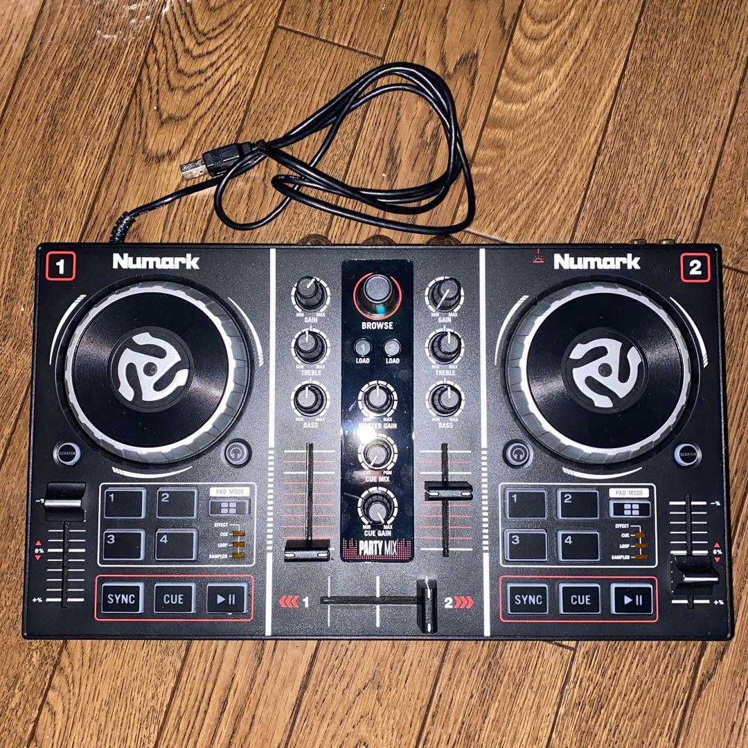 【値下げ交渉可能】PARTY MIX Numark DJ コントローラー