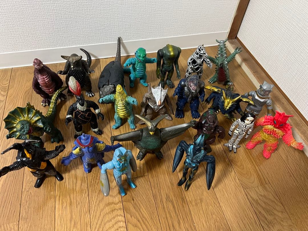 ウルトラマン怪獣 ソフビ22体　まとめ売り