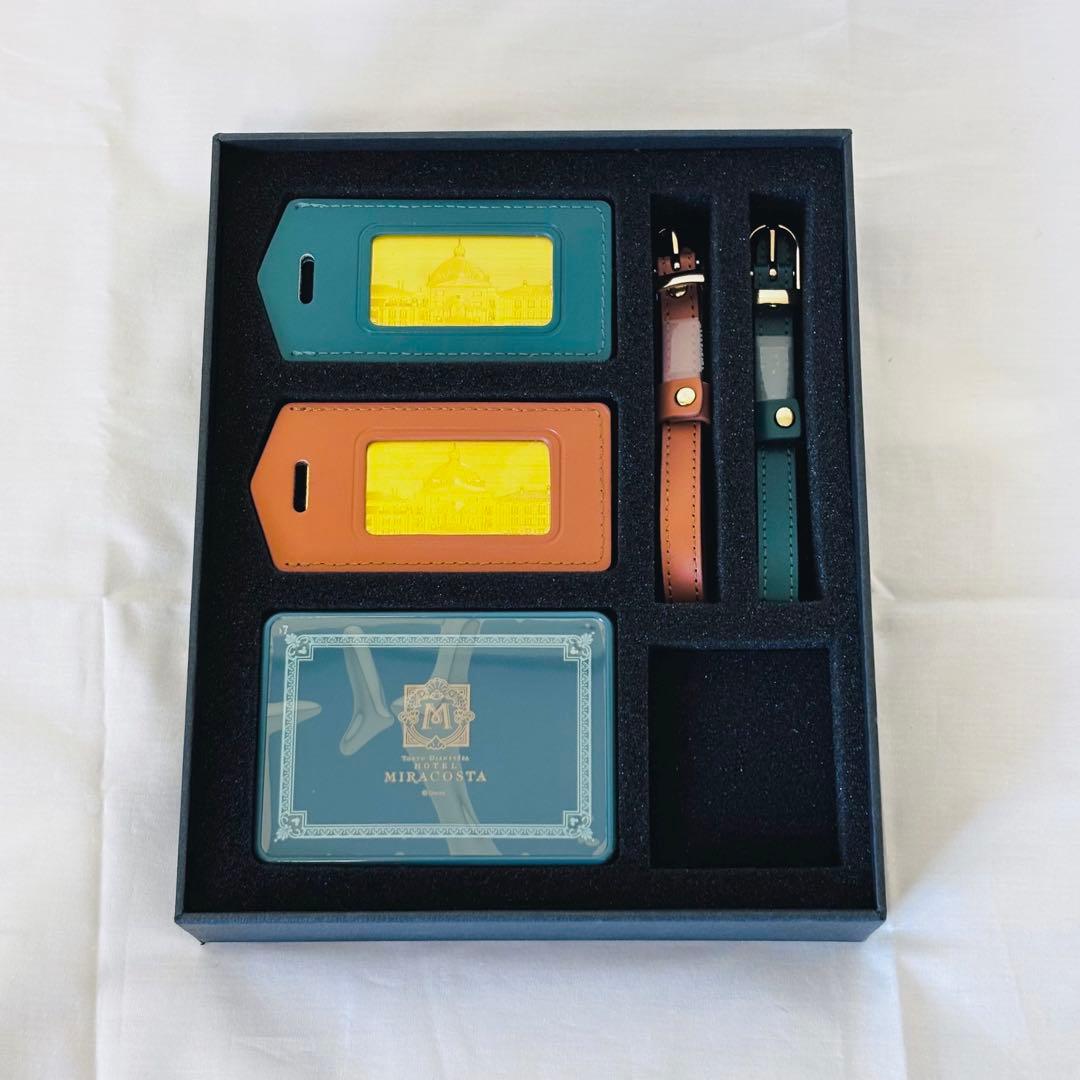 ホテルミラコスタ スイートルーム特典 限定トランプ＆ラゲッジタグ2つ 非売品 ミラコスタ スイートルーム ラゲッジタグ トランプ セット 新品