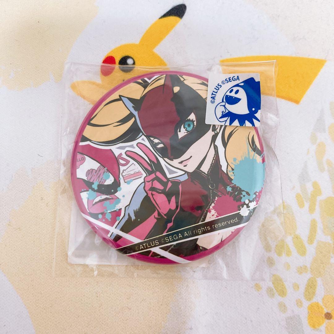 ペルソナ5 総攻撃 缶バッジ　パンサー SEGA Store 中国限定 P5R ペルソナ5 ザ・ロイヤル 総攻撃缶バッジ