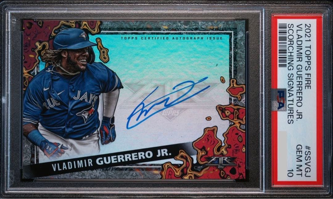 【激レア】 Topps ゲレーロjr 直筆サインカード 199枚限定 PSA10 2026年最新】Yahoo!オークション -#ゲレーロの中古品・新品・未使用品一覧