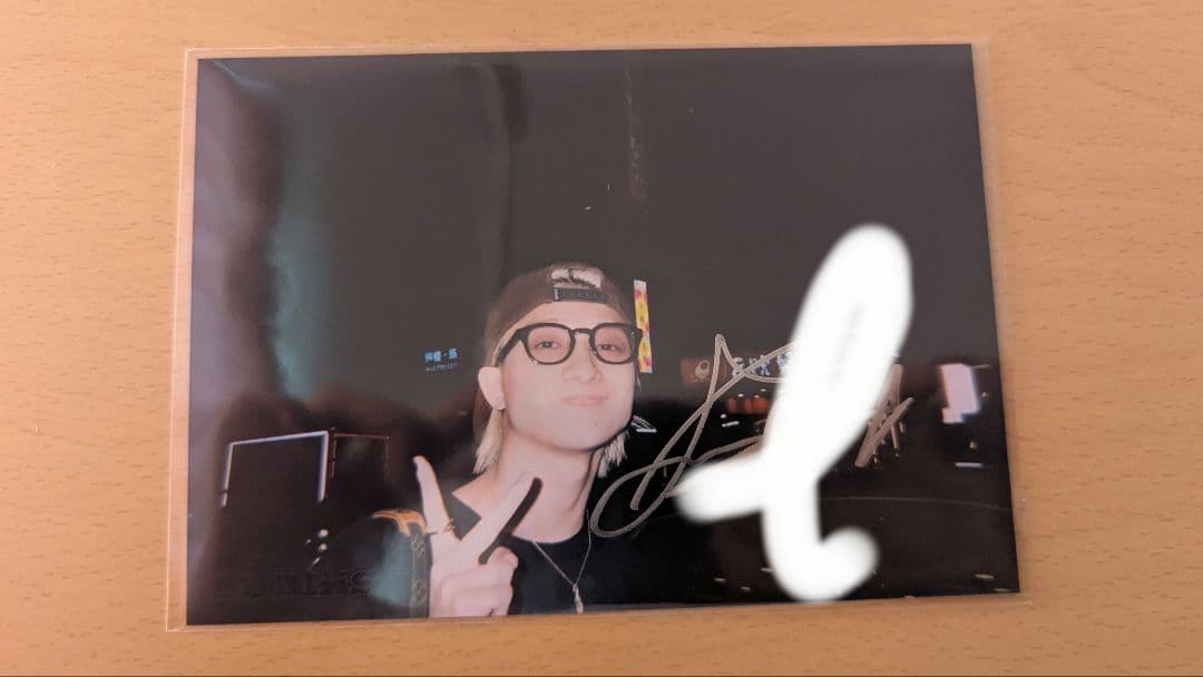 BUDDiiS FUMIYA 生写真 サイン