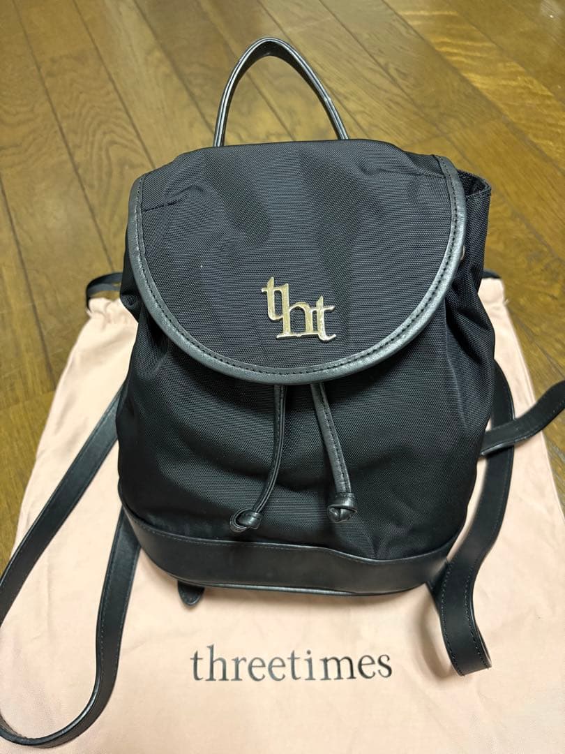 バッグ three times Acorn backpack ☆2023SS新作☆threetimes☆Acorn backpack (threetimes/バックパック