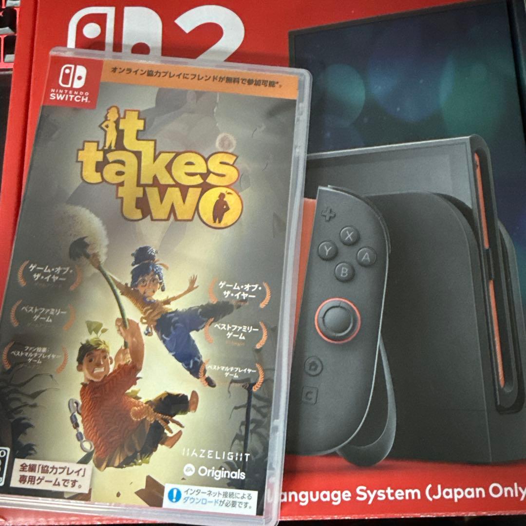 Nintendo Switch2 箱・付属品あり ゲームあります
