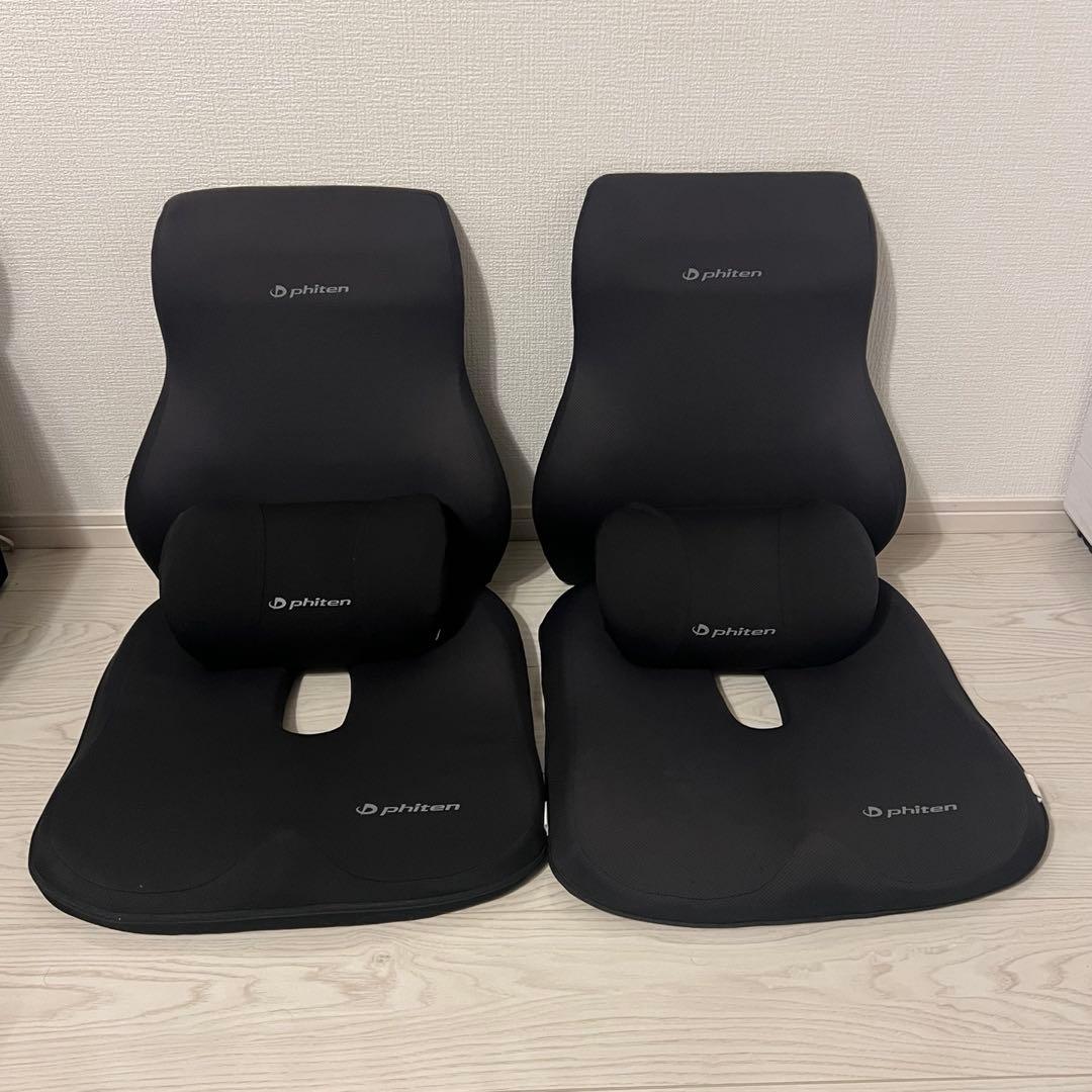 ボンフォームBONNFORMシートクッション ファイテン 6点セット BONFORM（ボンフォーム） カーシート シングル クッション phiten