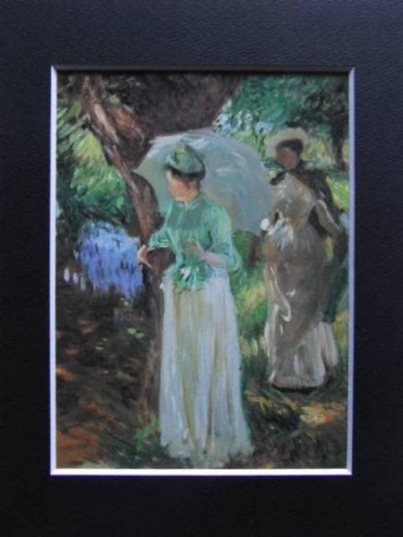 ジョン・シンガー・サージェント、日傘を持つ少女、フラッドベリー