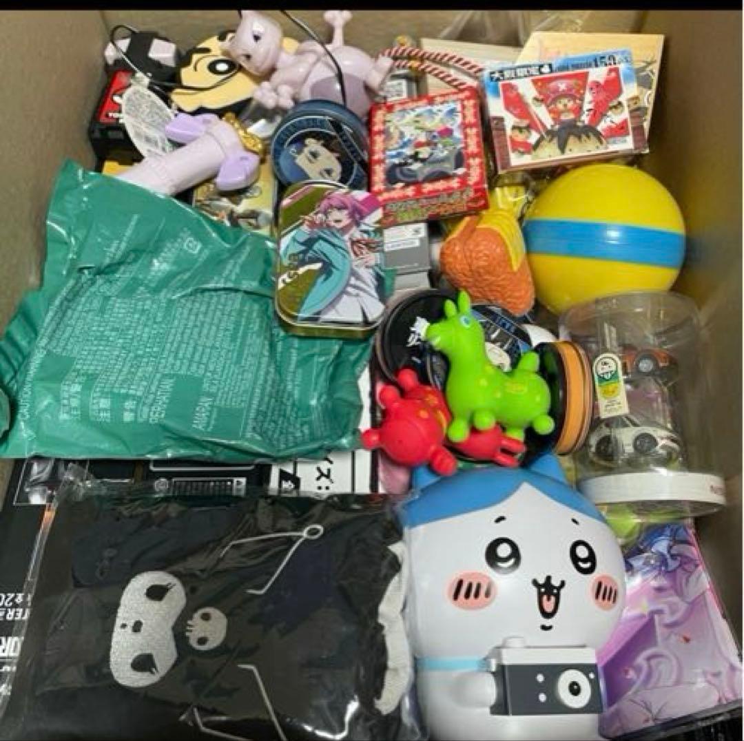 ノンジャンル キャラクターグッズ おもちゃ大量まとめ売り① 120サイズ