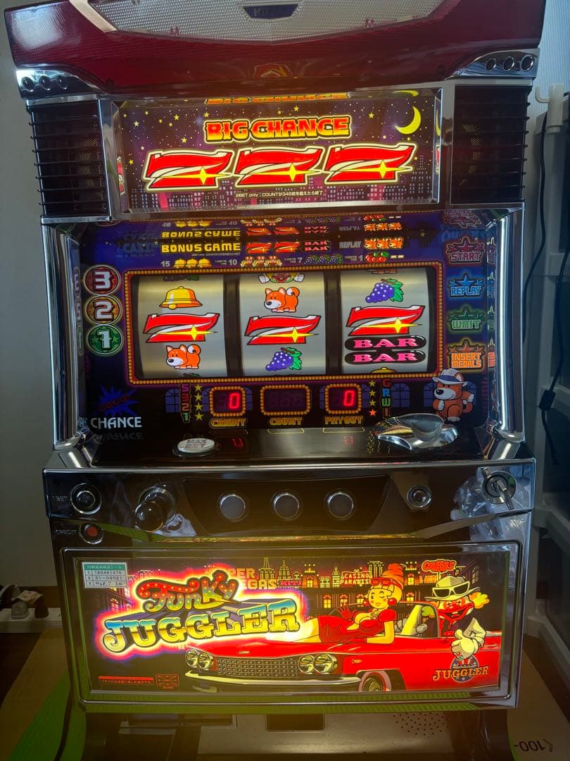 ファンキージャグラー(5号機)　不要機　送料無料