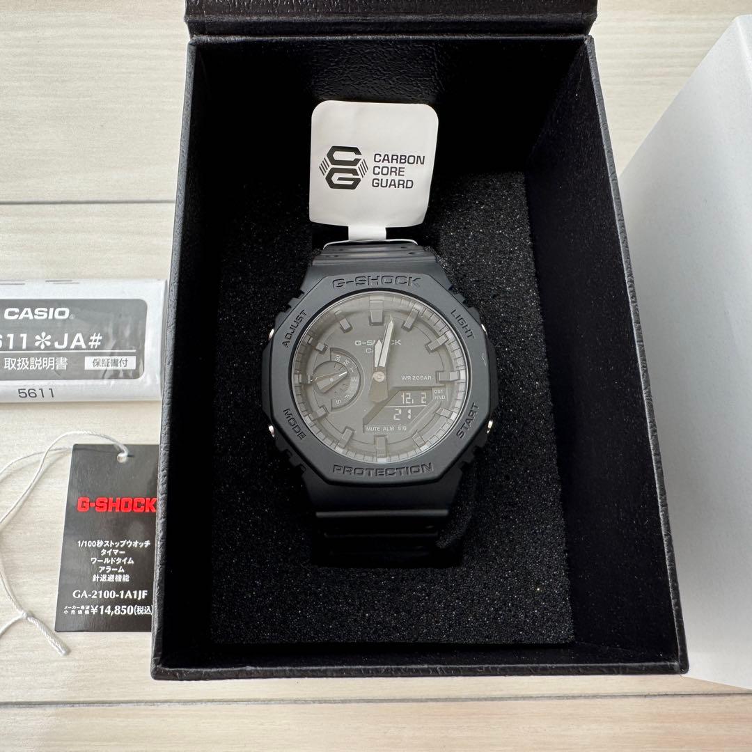 Gショック GA-2100-1A1JF 新品未使用 デジアナ