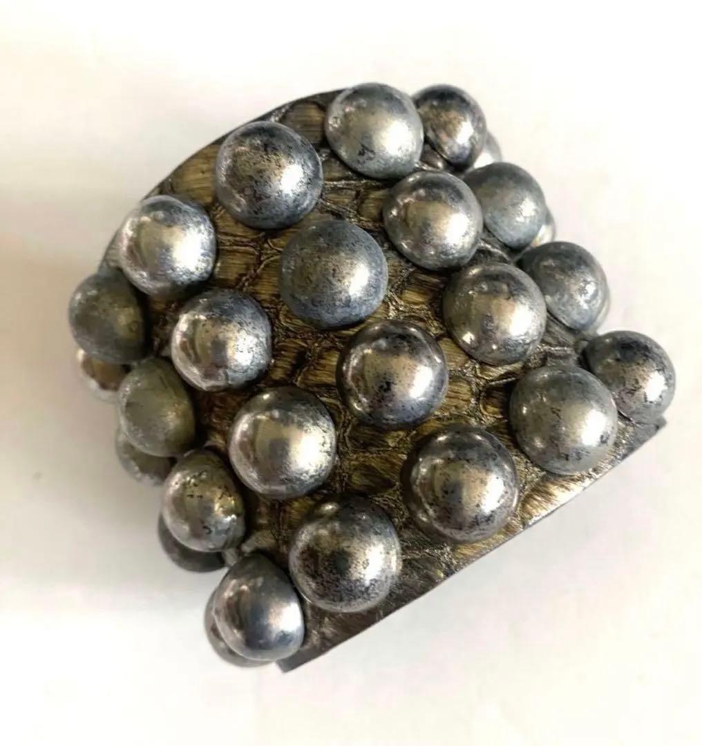 アクセサリー LGB STUDS BRACELET CHAMPAGNE SILVER