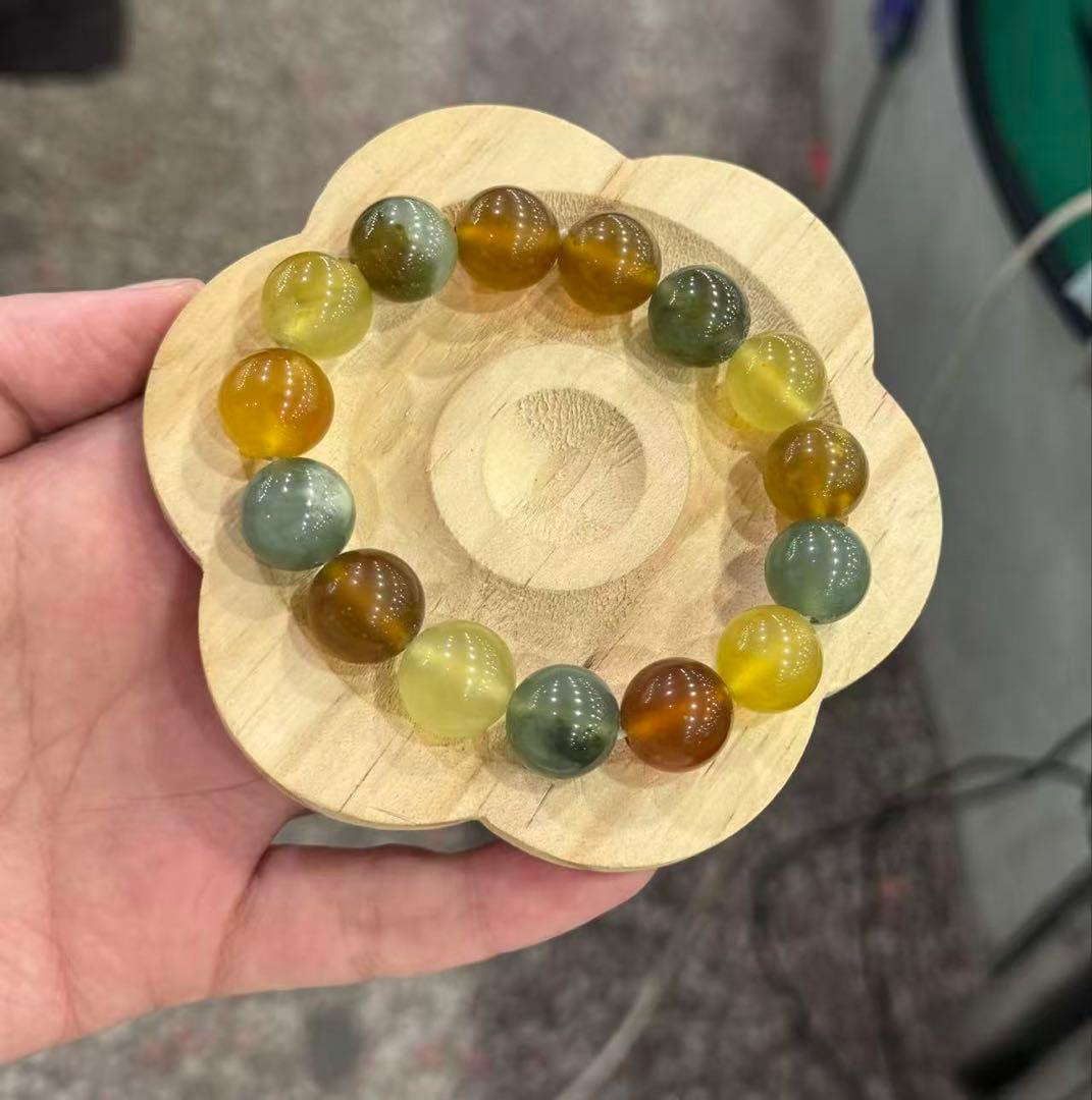 天然石ビーズブレスレット