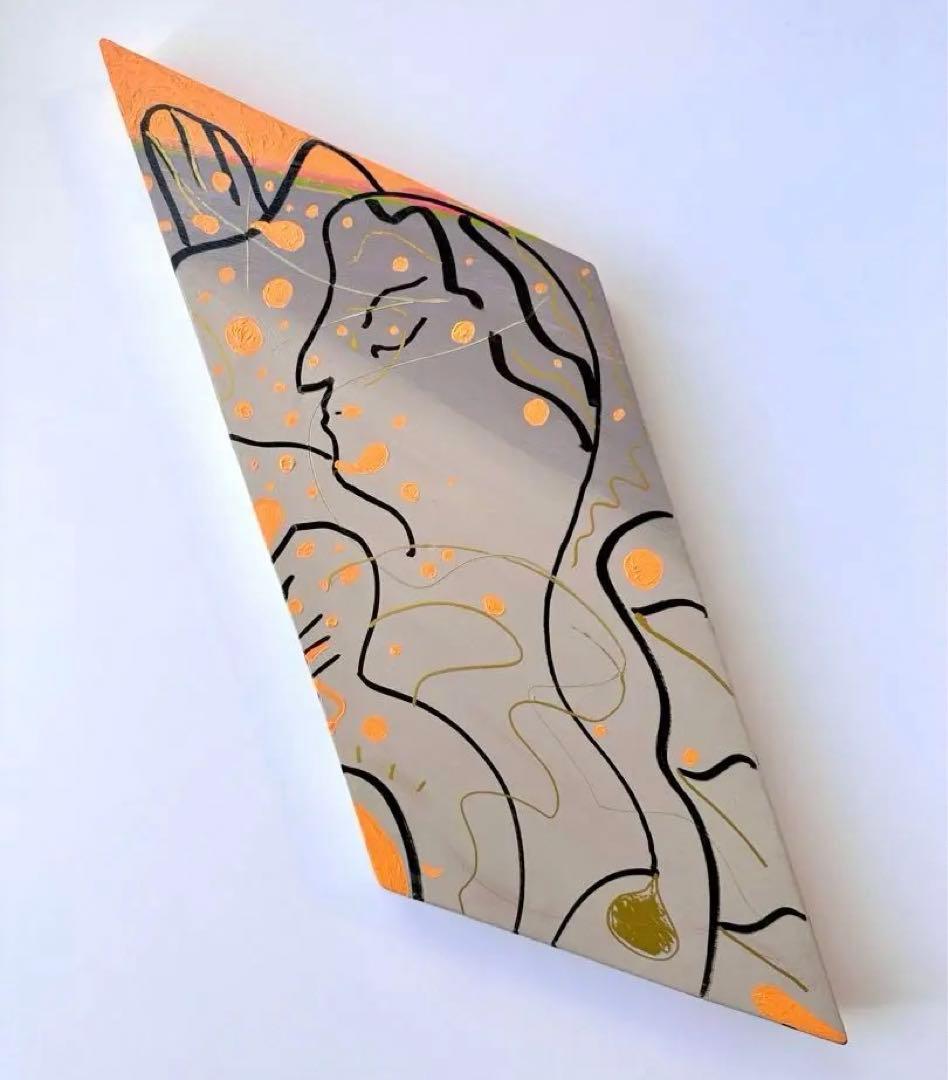 絵画一点物F50号油絵micchan作