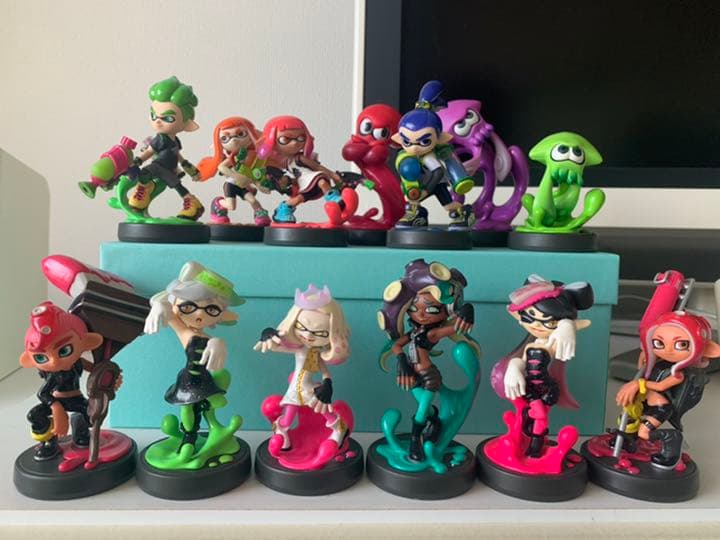 スプラトゥーン2】 amiibo アミーボ 全種類セット - メルカリ