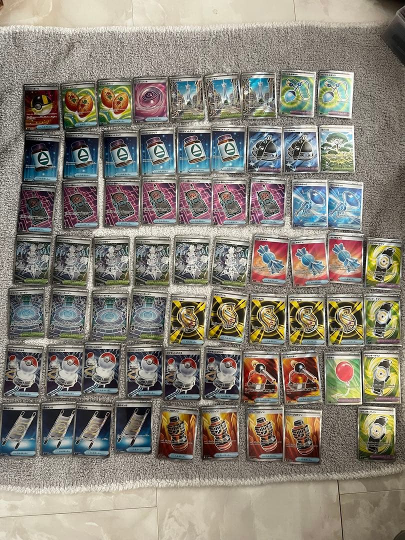 ポケモンカードセット グッズ スタジアム どうぐ SR まとめ売り 66枚