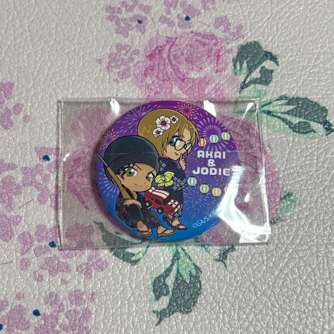 名探偵コナン 大阪城 缶バッジ 赤井秀一 ジョディ 2025年も「名探偵コナン」の限定SHOPが大阪城下にやってくる！ MIRAIZA