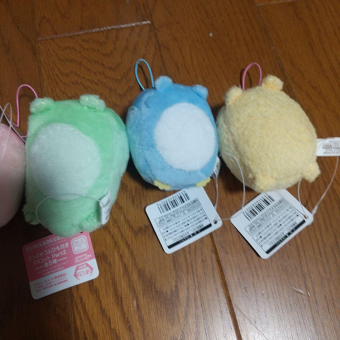 すみっコぐらし うつぶせゴムひも付きマスコット part2 - メルカリ