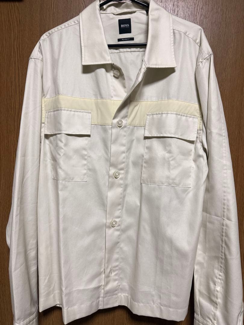 HUGO BOSSヒューゴボス　オーバーシャツジャケット　サイズＬ