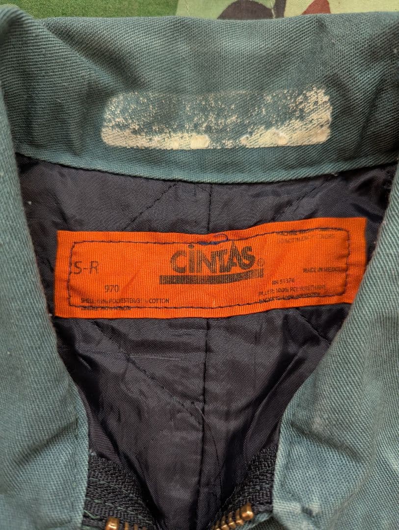 CINTAS Work Jacket ワークジャケット S-R 企業もの 古着 - メルカリ