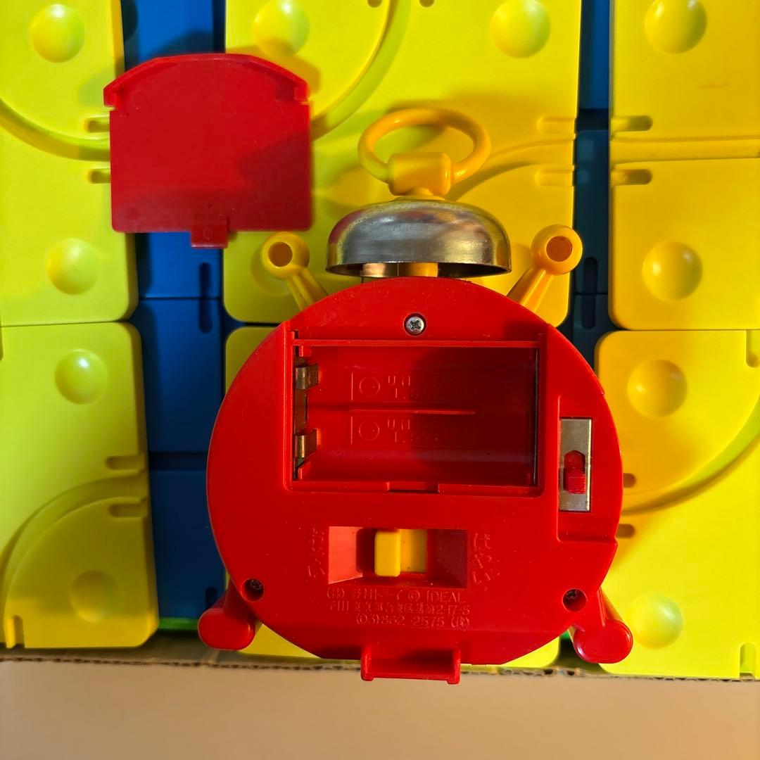 値下中 昭和レトロ 野村トーイ チクタクバンバン 赤い時計とパズル