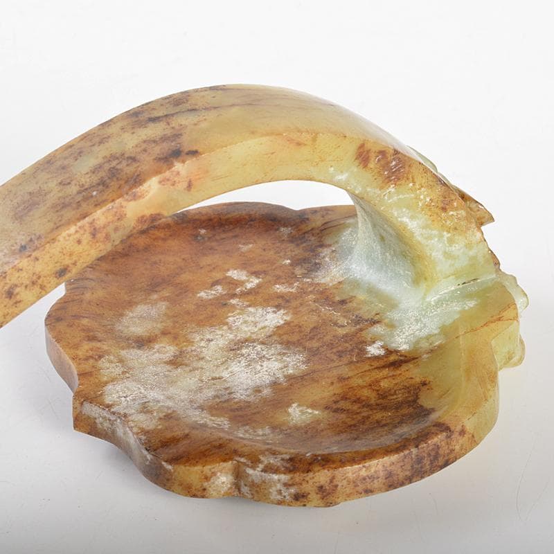 中国 玉石彫刻 人物刻 如意 D R7205 - メルカリ