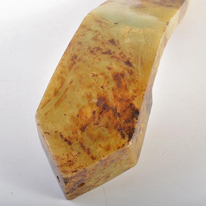 中国 玉石彫刻 人物刻 如意 D R7205 - メルカリ