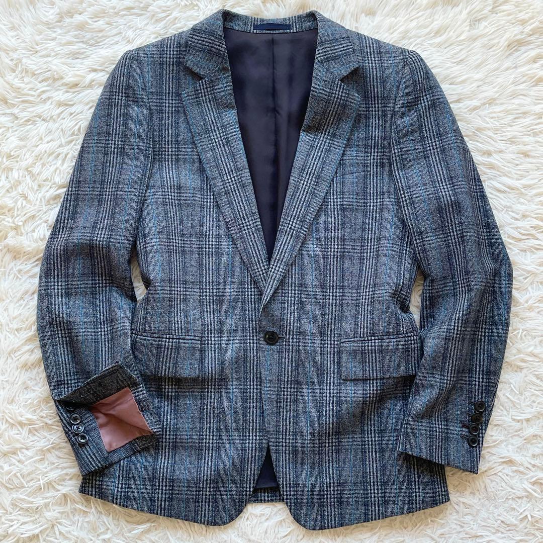 美品 ポールスミス 現行 ツイード セットアップ マルチカラー 総柄
