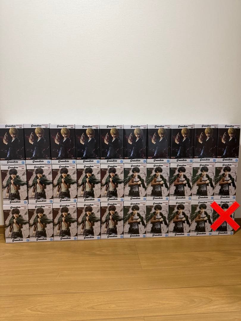 り*ん様 【再出品】クラピカ&進撃の巨人 リヴァイ エレン Grandista