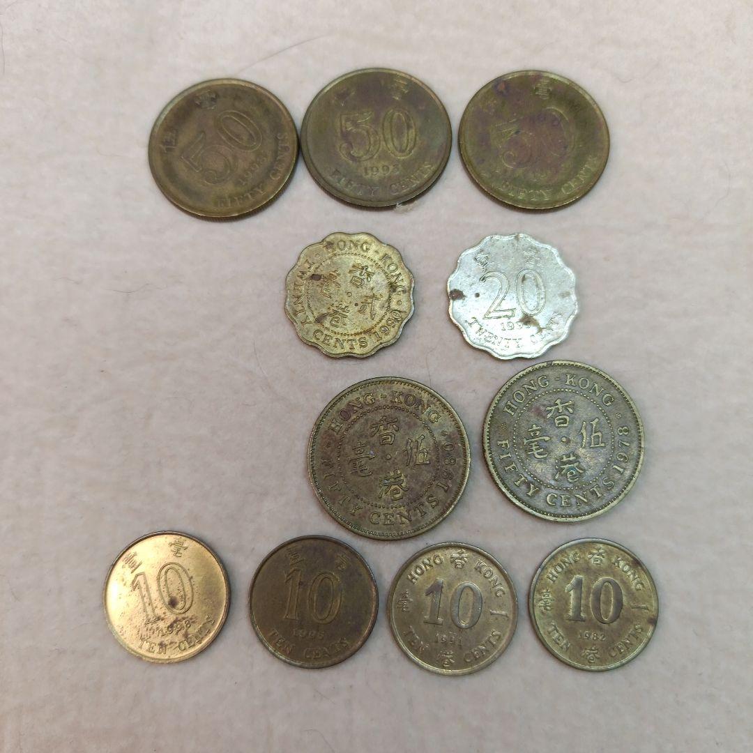 香港の旧貨幣セット 10枚 - メルカリ