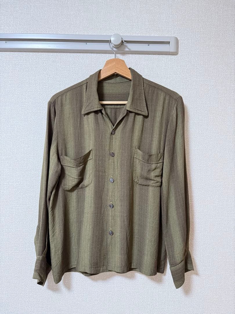 70s レーヨンシャツ　ヴィンテージ