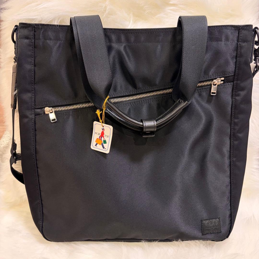 【未使用】PORTER（ポーター）リフト 2way トートバッグ ブラック