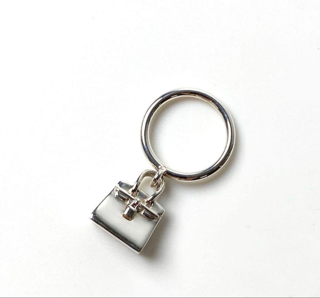 美品 エルメスHERMES アミュレット ケリーモチーフ リング #52