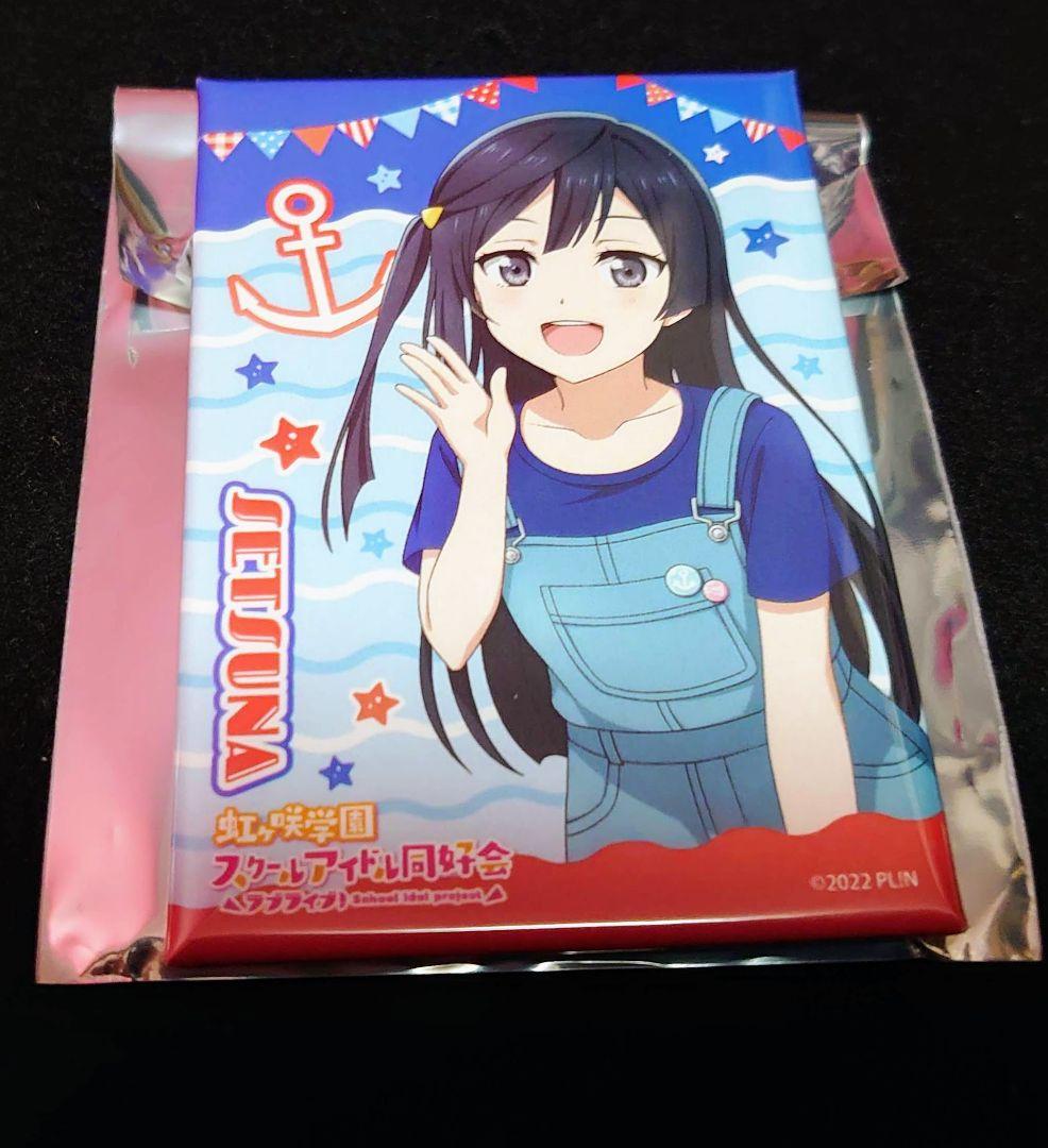 優木せつ菜 スクエア缶バッジ マリンver ラブライブ！ 虹ヶ咲学園