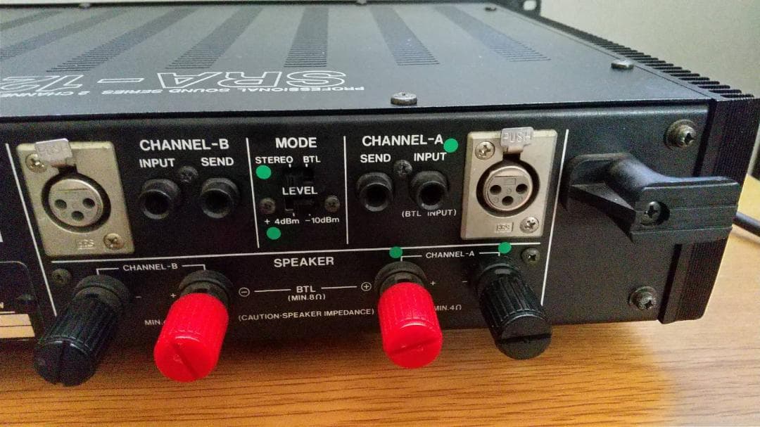 Roland SRA-1200 PROFESIONAL パワーアンプ - メルカリ