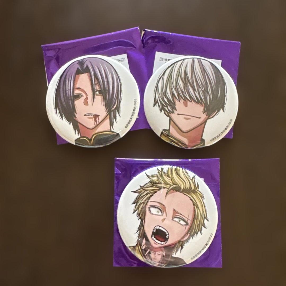 桃源暗鬼c107缶バッジ印南幽 猫咲波久礼 百鬼大 - メルカリ