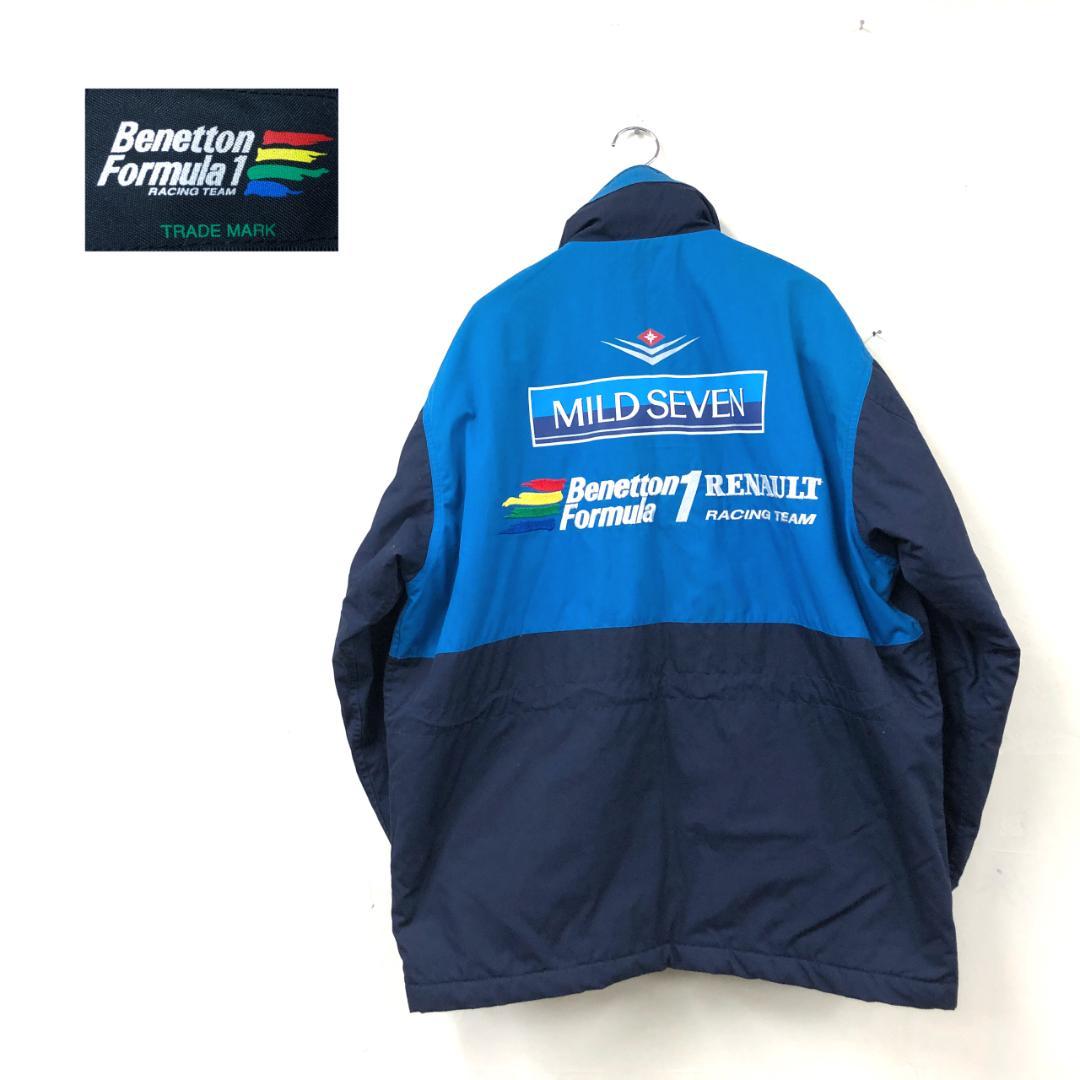 Benetton Formula 1 レーシングジャケット 中綿ジャケット 古着
