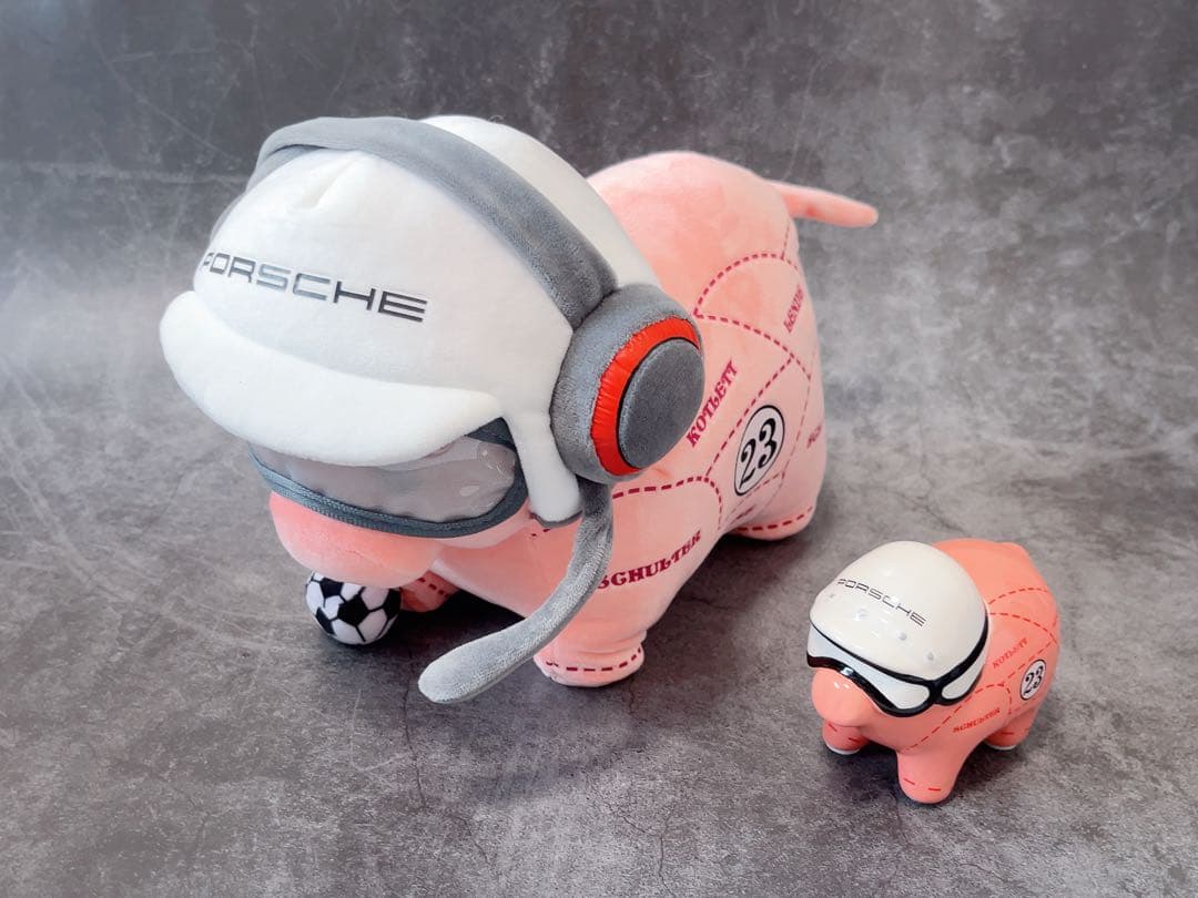 ポルシェ ピンクピッグ ぬいぐるみ 陶磁器 Porsche PINK PIG - メルカリ